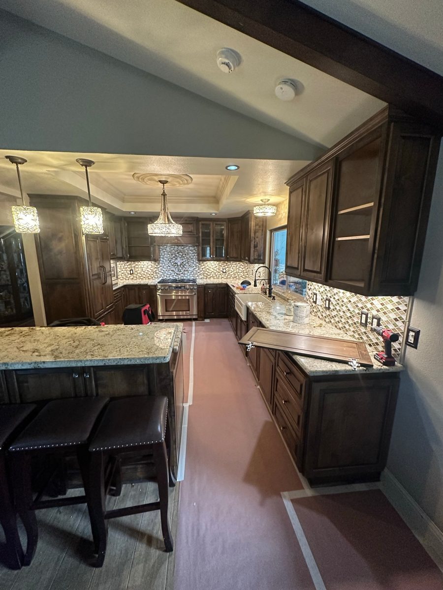 Kitchen before