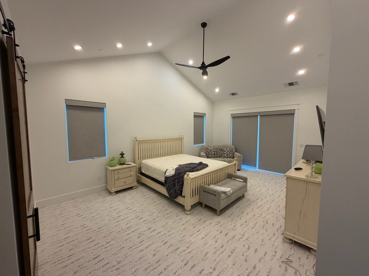 Primary bedroom repaint